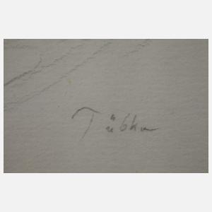 Werner Tübke, "Fiesole Mai 1971"