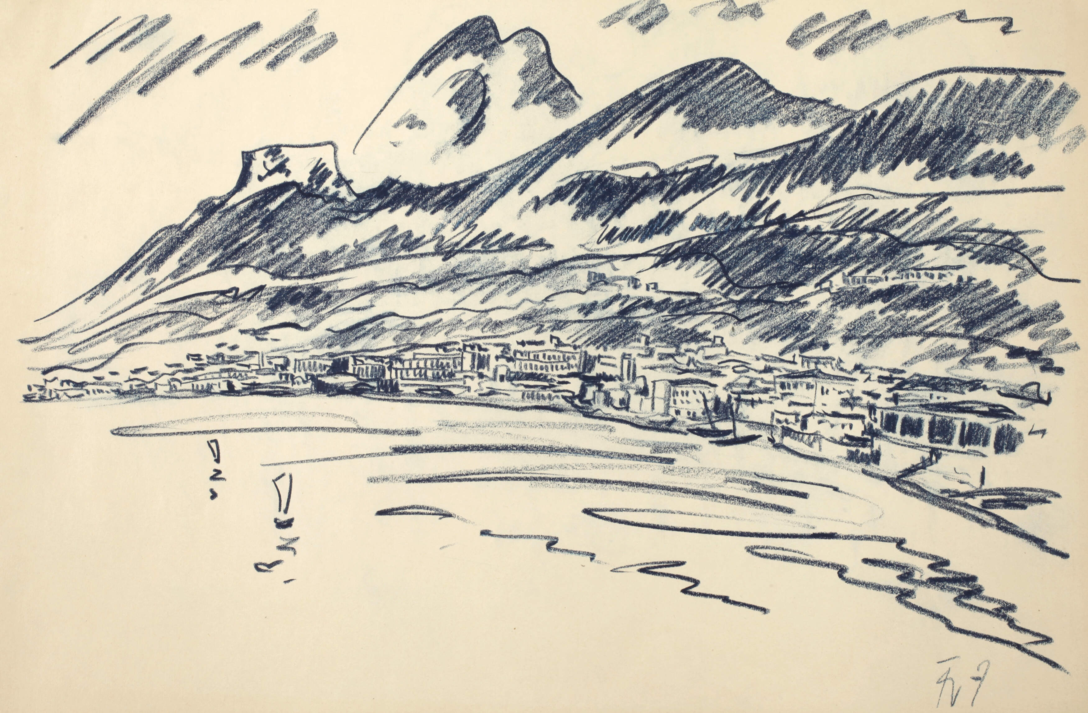 Fritz Zalisz, "Gargnano"