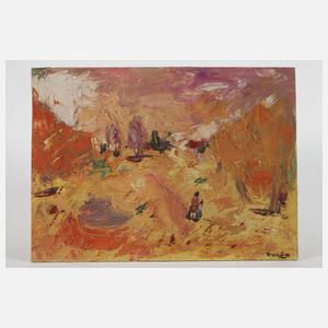 Roland Frenzel, Sonnige Landschaft