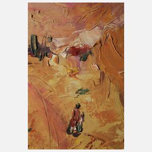 Roland Frenzel, Sonnige Landschaft