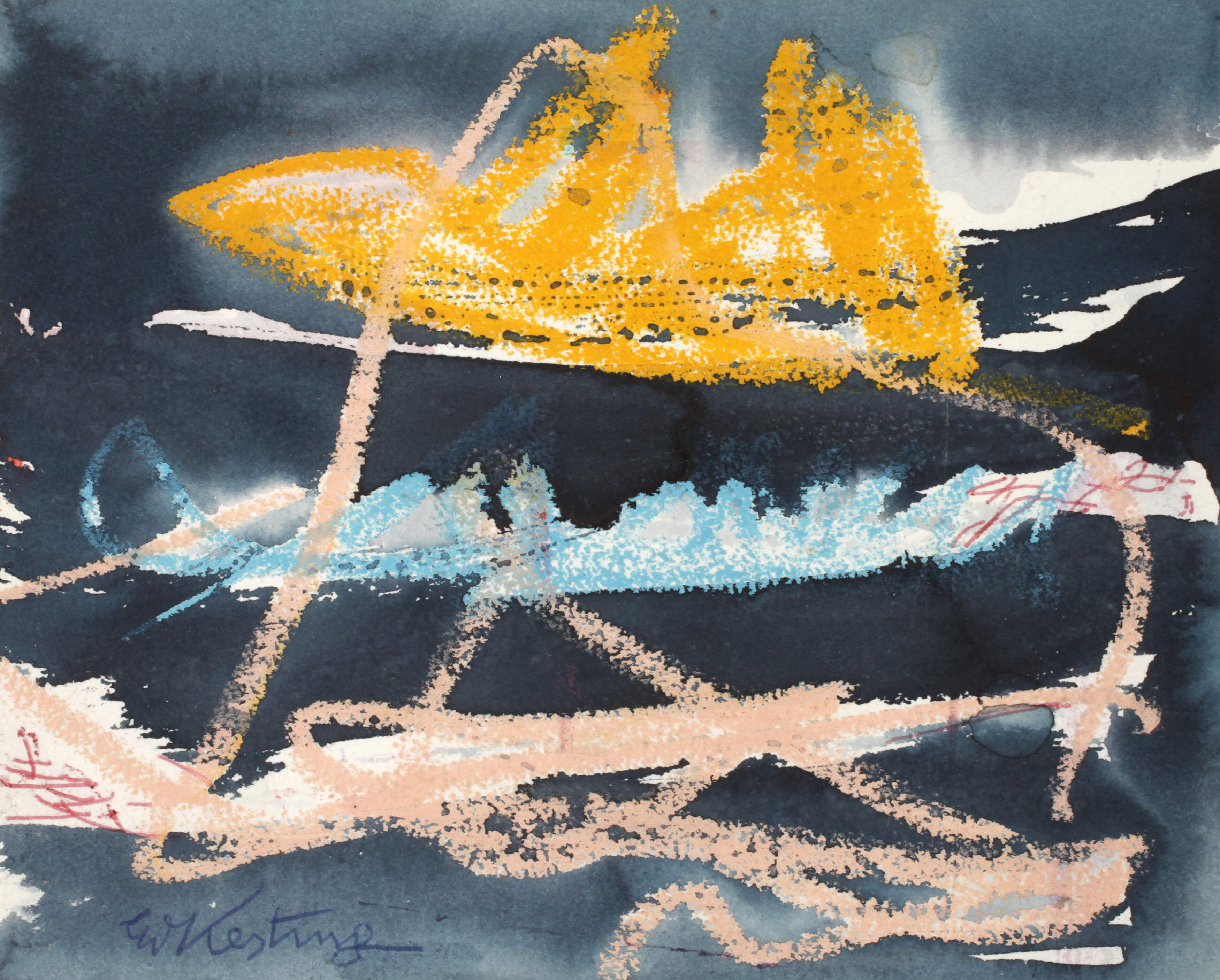 Edmund Kesting, Impression vom Darß