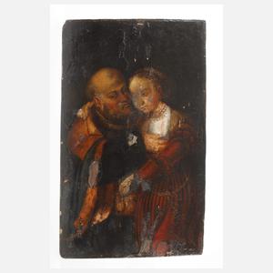 nach Lucas Cranach d. Ä., Der verliebte Alte