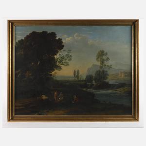 Robert Häusler, Landschaft mit der Flucht nach Ägypten