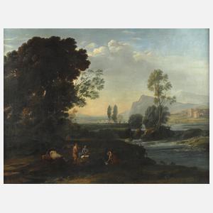 Robert Häusler, Landschaft mit der Flucht nach Ägypten