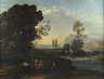 Robert Häusler, Landschaft mit der Flucht nach Ägypten