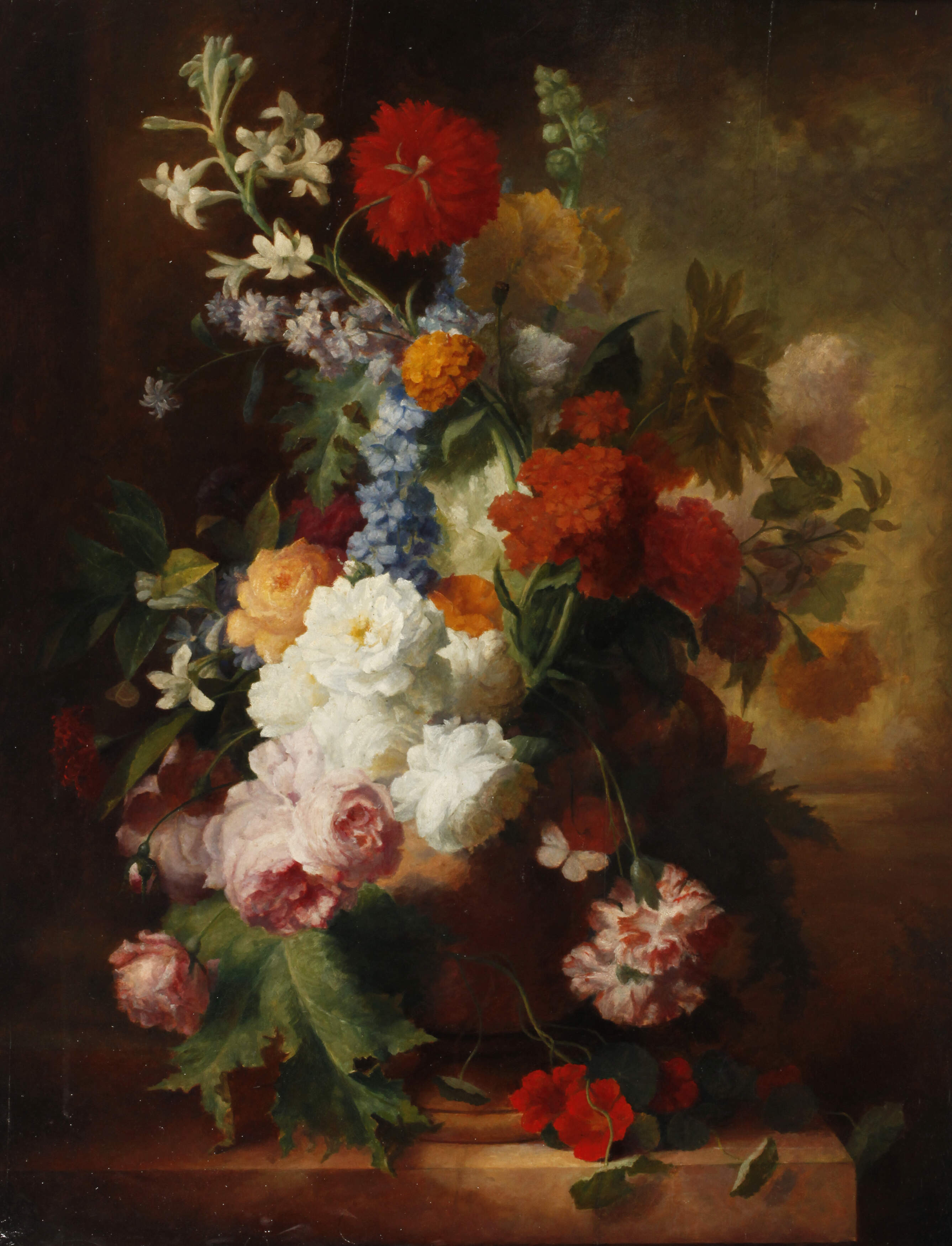 nach Jan van Huijsum, Blumenstillleben