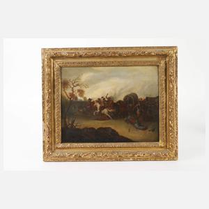 Hendrick de Meijer, attr., Soldatenszene