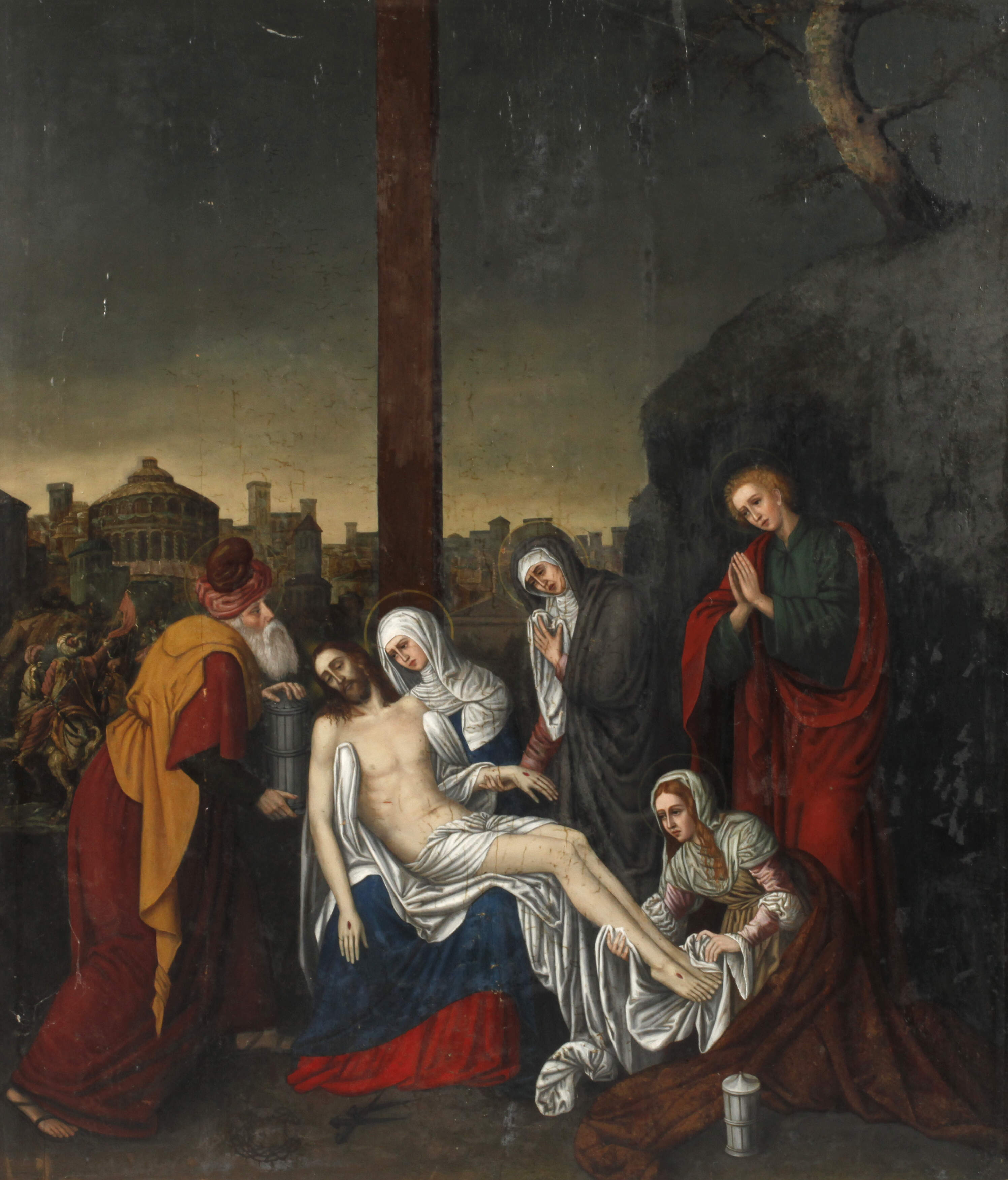 Kreuzabnahme und Beweinung Christi