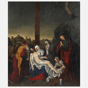 Kreuzabnahme und Beweinung Christi