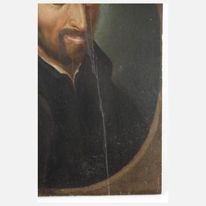 Bildnis eines Heiligen als Teufel