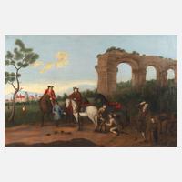 Kavaliere beim Hufschmied111