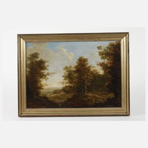 Waldlandschaft mit Bach