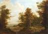 Waldlandschaft mit Bach