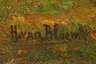 Hendrik van Bloem, Herbstlandschaft mit Bauernhof