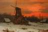 A. Bohmfield, Sonnenuntergang im Winter