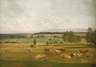 Heinrich Bürkel, attr., Landschaft mit Kühen