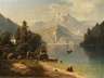 Fritz Chwala, Sommerliche Alpenlandschaft