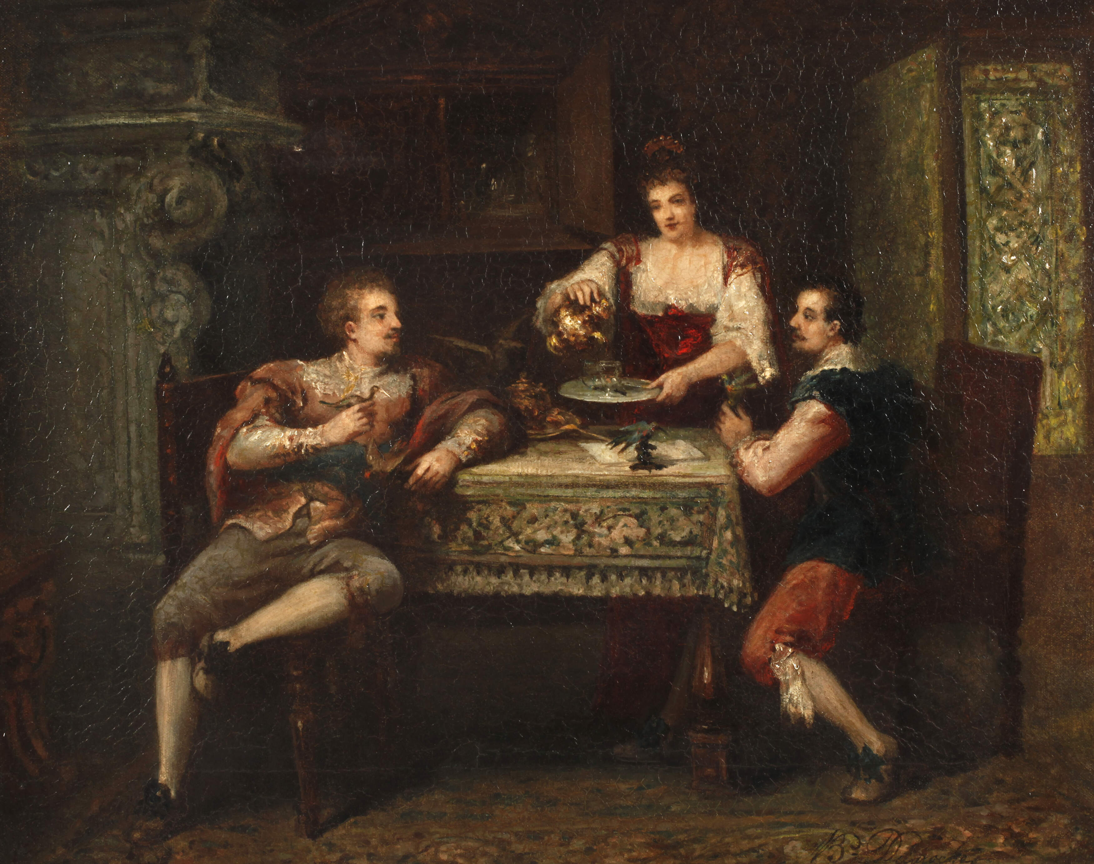 Paul Delaroche, Renaissance-Gesellschaft