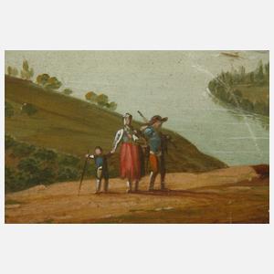 Jakob Diezler, attr., Ansicht von Koblenz