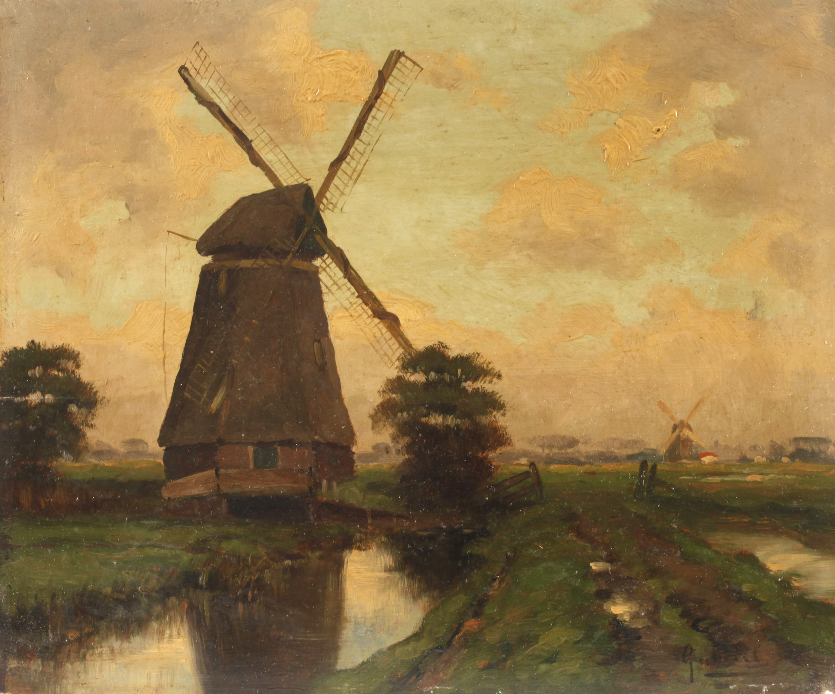 Paul Constantin Gabriel, Windmühle