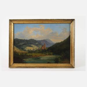 Georg Geyer, attr., Alpenlandschaft