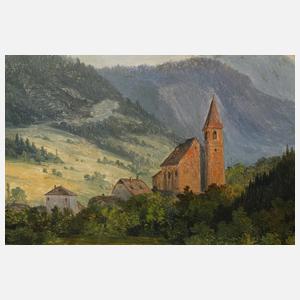 Georg Geyer, attr., Alpenlandschaft