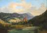 Georg Geyer, attr., Alpenlandschaft