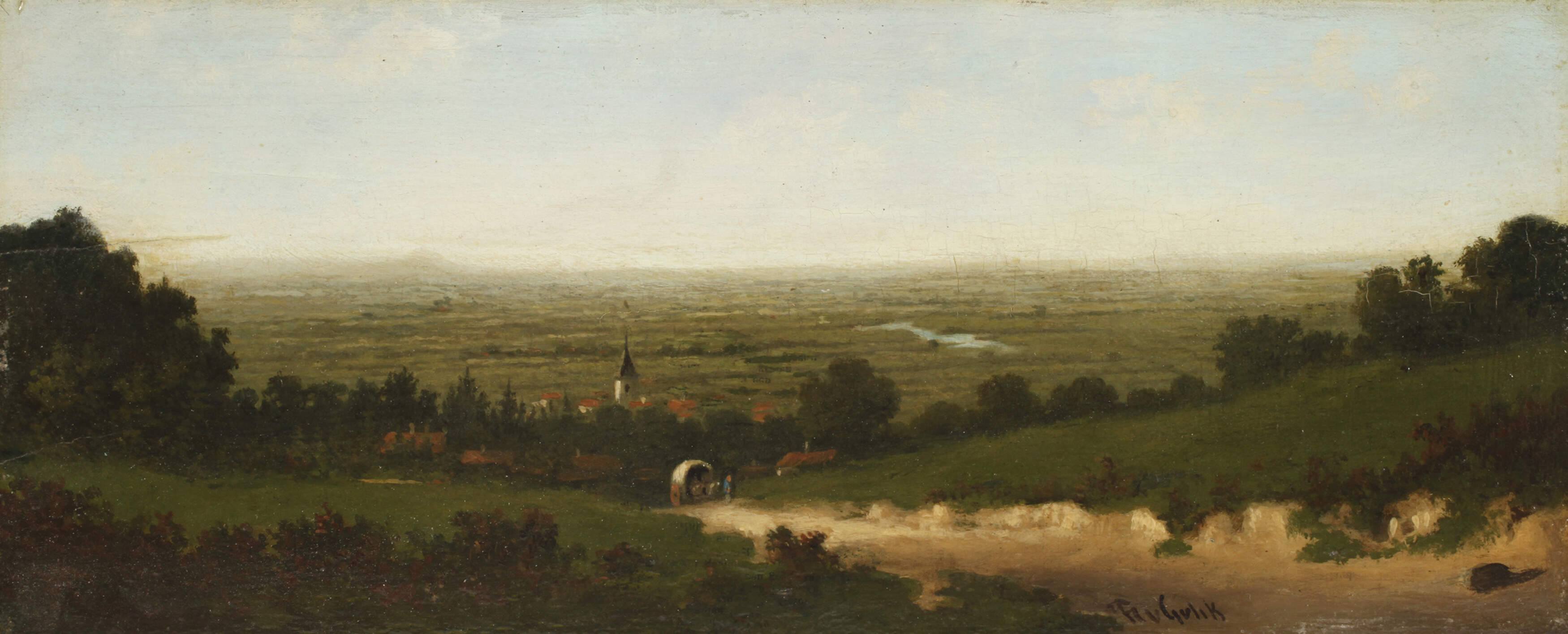Franciscus Lodewijk van Gulik, Landschaft