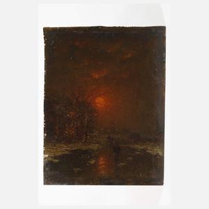 Johann Jungblut, Winterabend