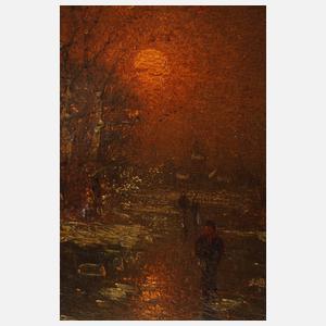 Johann Jungblut, Winterabend