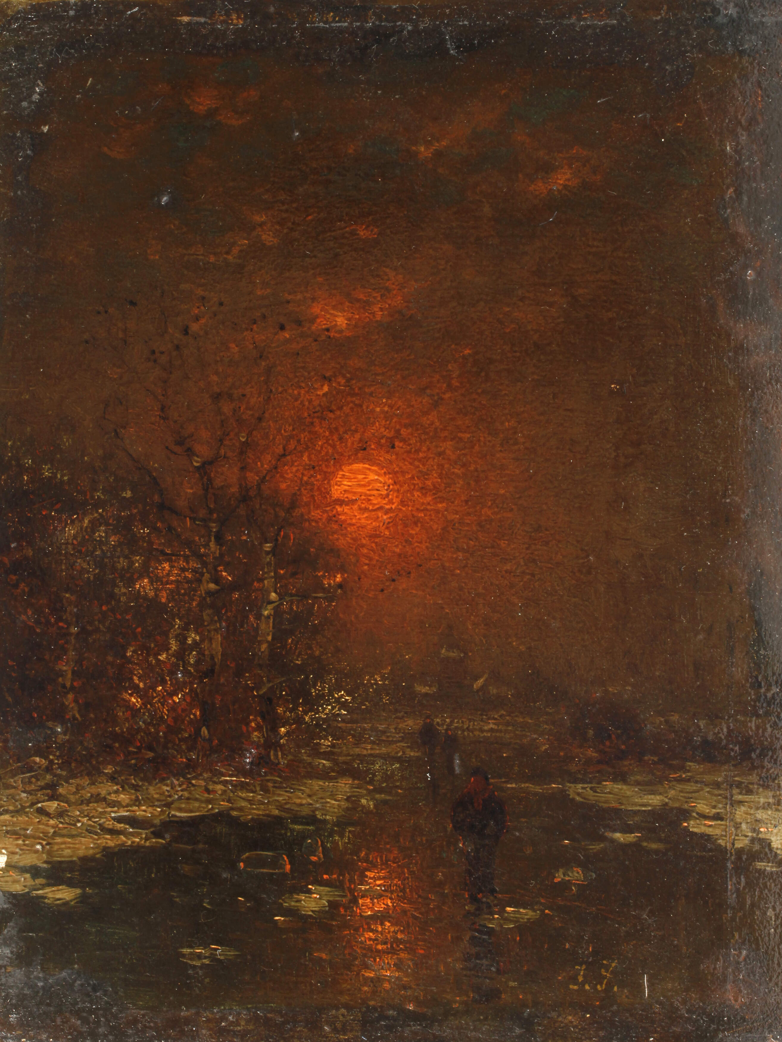Johann Jungblut, Winterabend