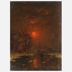 Johann Jungblut, Winterabend
