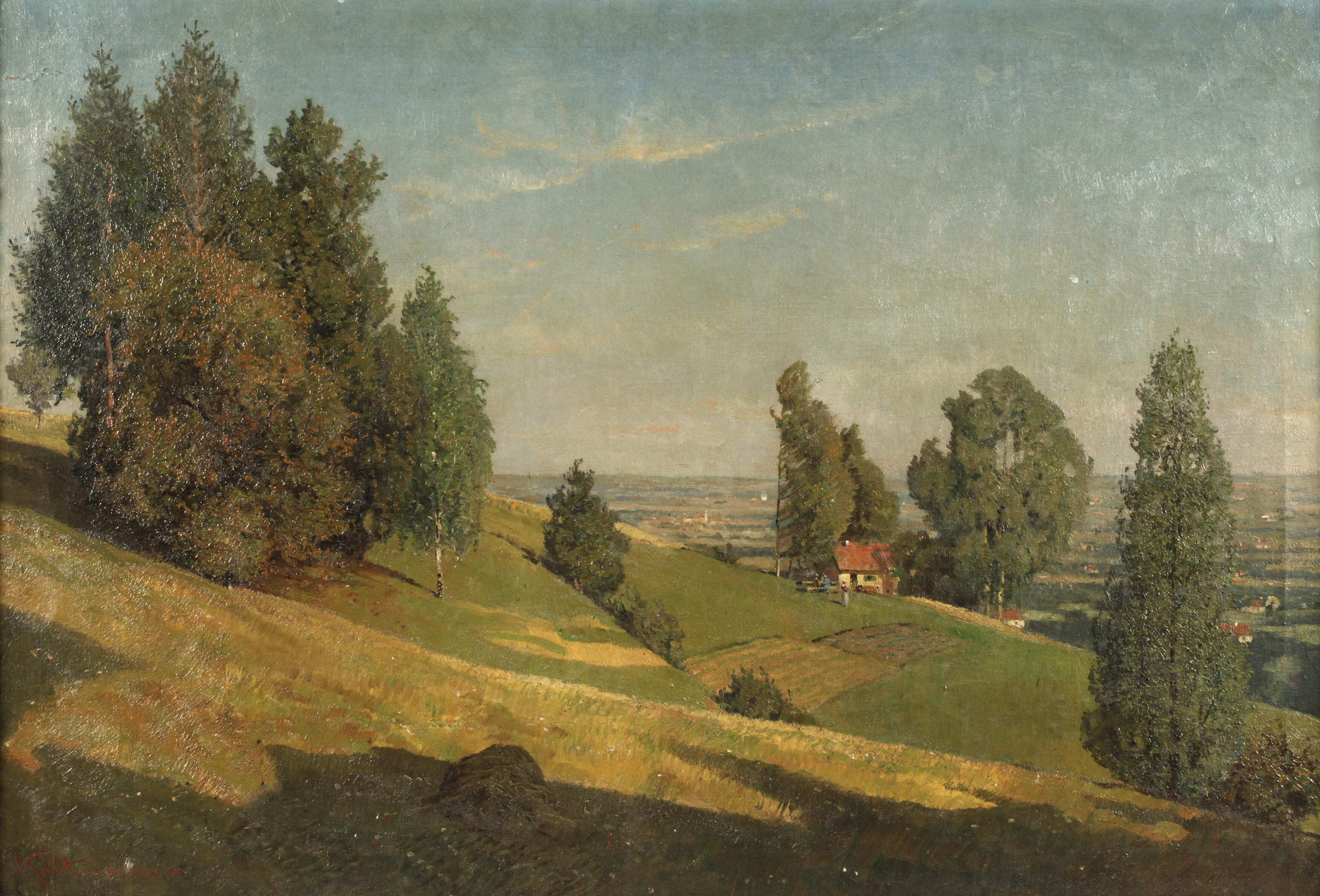 Karl Kaltenmoser, Sommerlandschaft