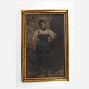 Eugen Klimsch, attr., Damenportrait