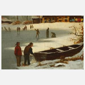 Alexander Kreuzer, Wirtshaus im Winter