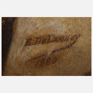 E. de Lannoy, Damenportrait
