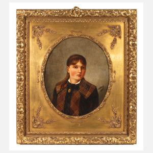 E. de Lannoy, Damenportrait