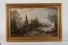 Charles Leaver, attr., Kloster in Winterlandschaft