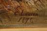 Charles Leaver, attr., Kloster in Winterlandschaft