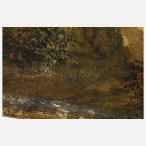 Martin Martin, attr., Sommerlandschaft mit Kirche
