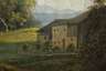 Martin Martin, attr., Sommerlandschaft mit Kirche