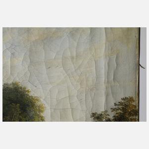 Martin Martin, attr., Sommerlandschaft mit Kirche