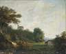 Martin Martin, attr., Sommerlandschaft mit Kirche