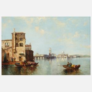 Arthur Joseph Meadows, Venezianische Szene