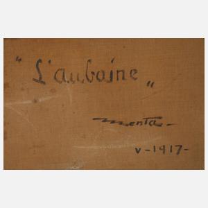 Édouard John Menta, "L´aubaine"