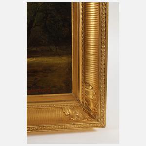 Rudolph Pöppel, "Hirschpark bei Nymphenburg"