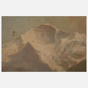 Hubert Sattler, Sommerliche Hochgebirgslandschaft