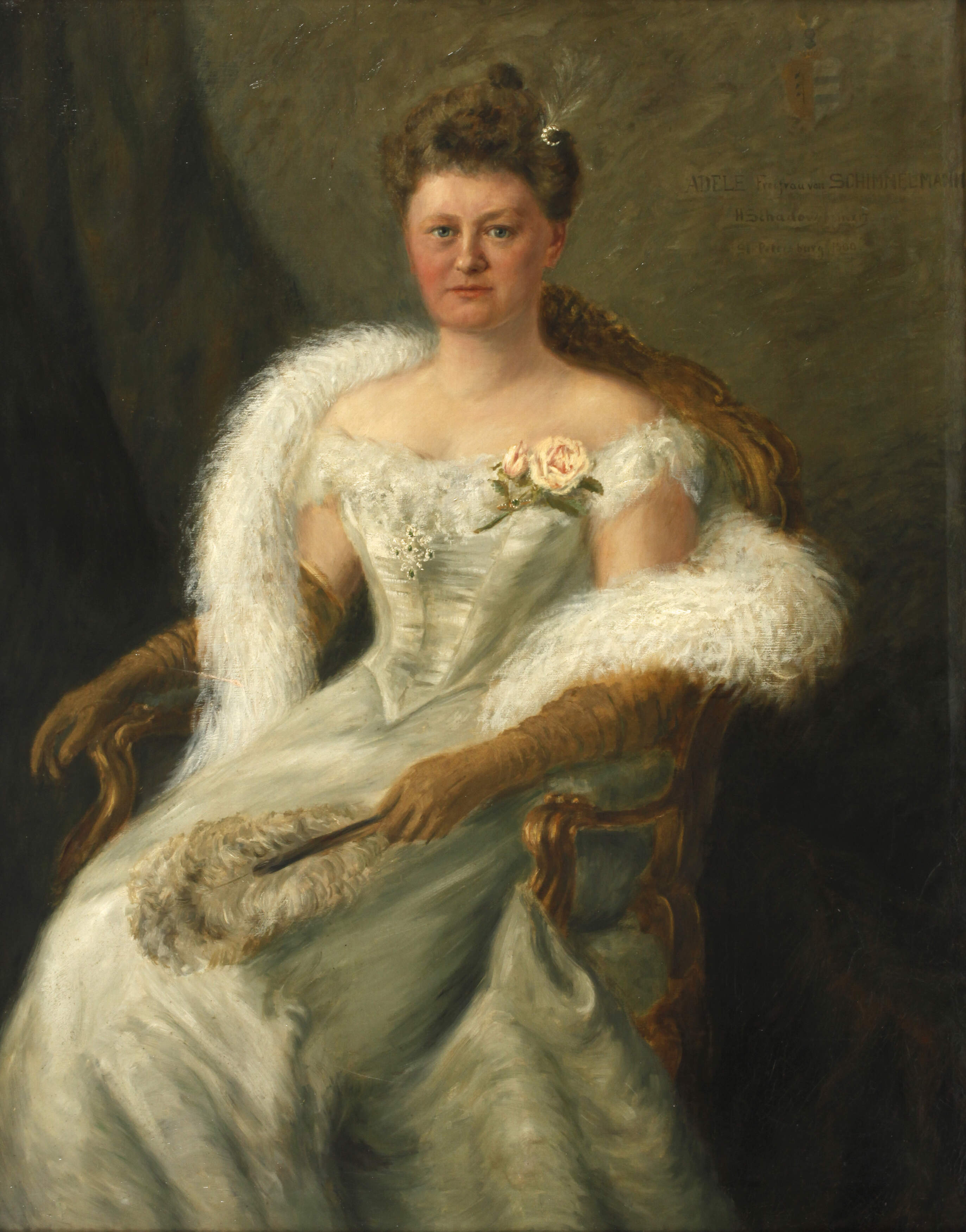 Hans Schadow, Portrait Adele von Schimmelmann