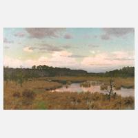 Georg Schmitgen, Moorlandschaft im Sonnenaufgang111