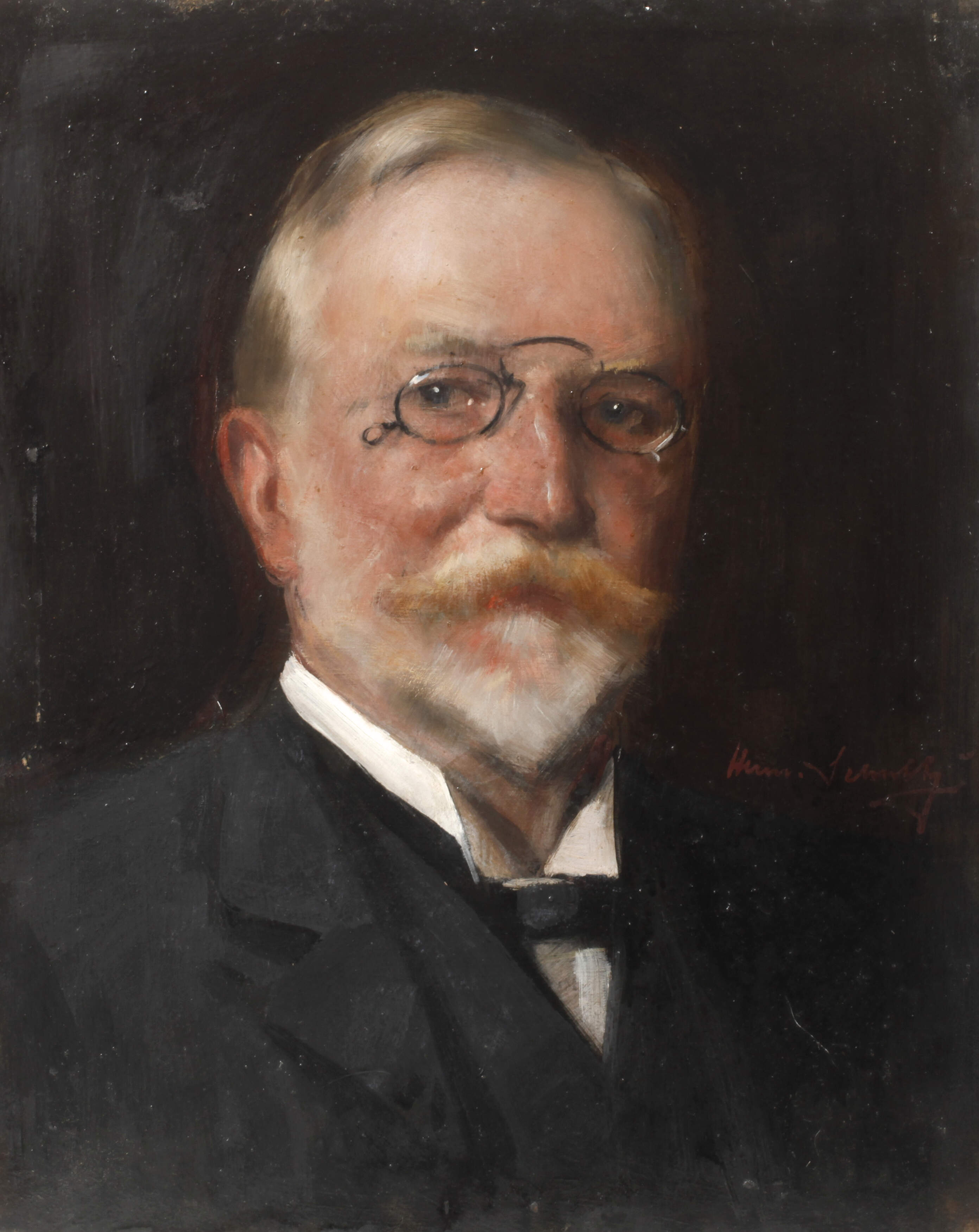 Hermann Schmitz, Herrenportrait